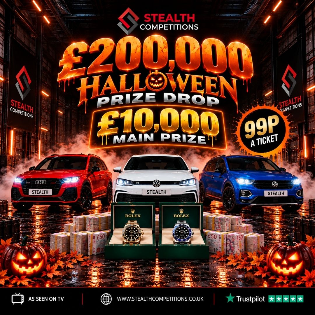 £200,000 HAUNTED HALLOWEEN PRIZE DROP!