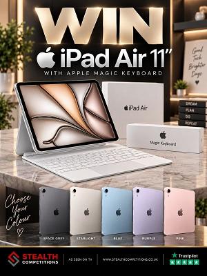 IPAD AIR 11 WITH KEYBOARD!   