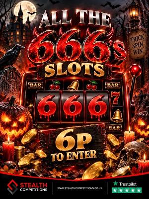 ALL THE 6’S - £666 JACKPOT!
