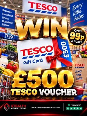 £500 TESCO VOUCHER!