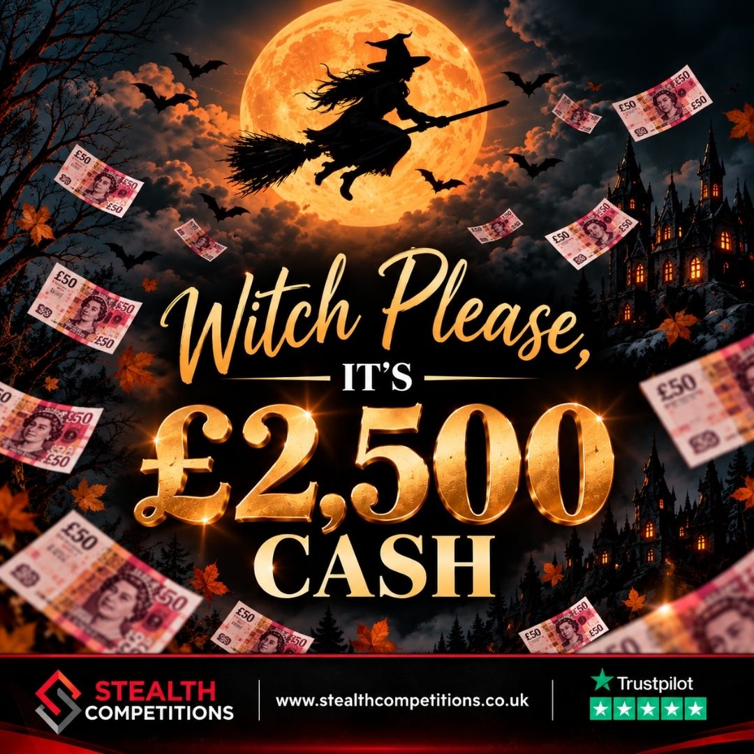 £2,500 CASH FOR JUST 25p!  