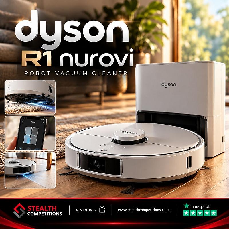 WIN THE NEW DYSON ROBOT VACUUM!