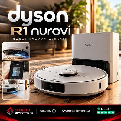 WIN THE NEW DYSON ROBOT VACUUM!