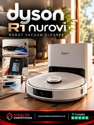 WIN THE NEW DYSON ROBOT VACUUM!