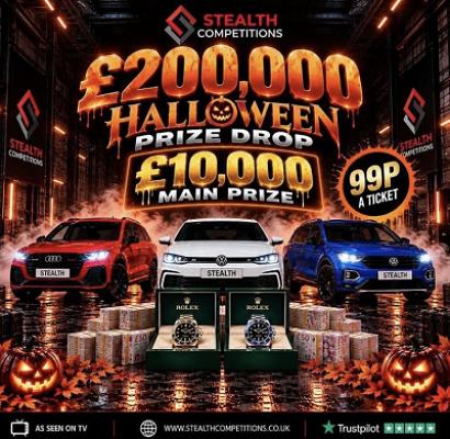 🔥 1 TICKET INTO THE HALLOWEEN DRAW! 🔥