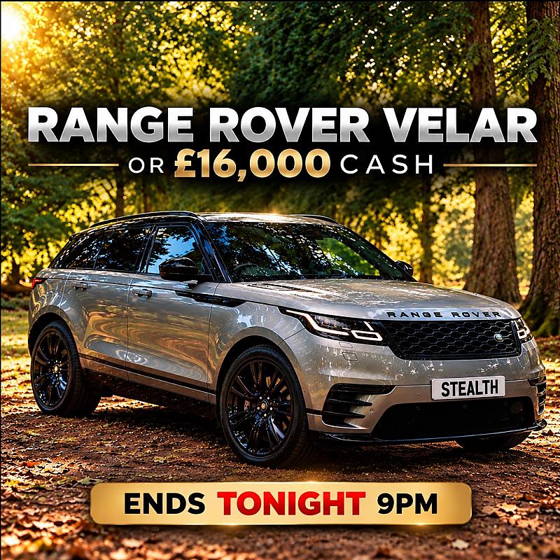 RANGE ROVER VELAR WITH INSTANT WINS! 