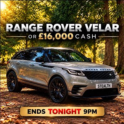 RANGE ROVER VELAR WITH INSTANT WINS! 
