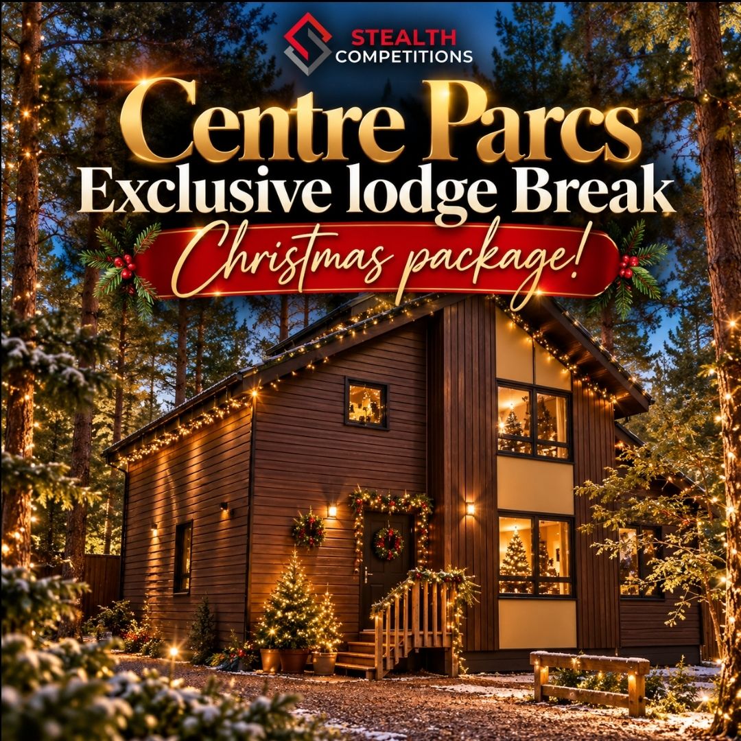 CENTRE PARCS CHRISTMAS FAMILY BREAK + £1,000 CASH!
