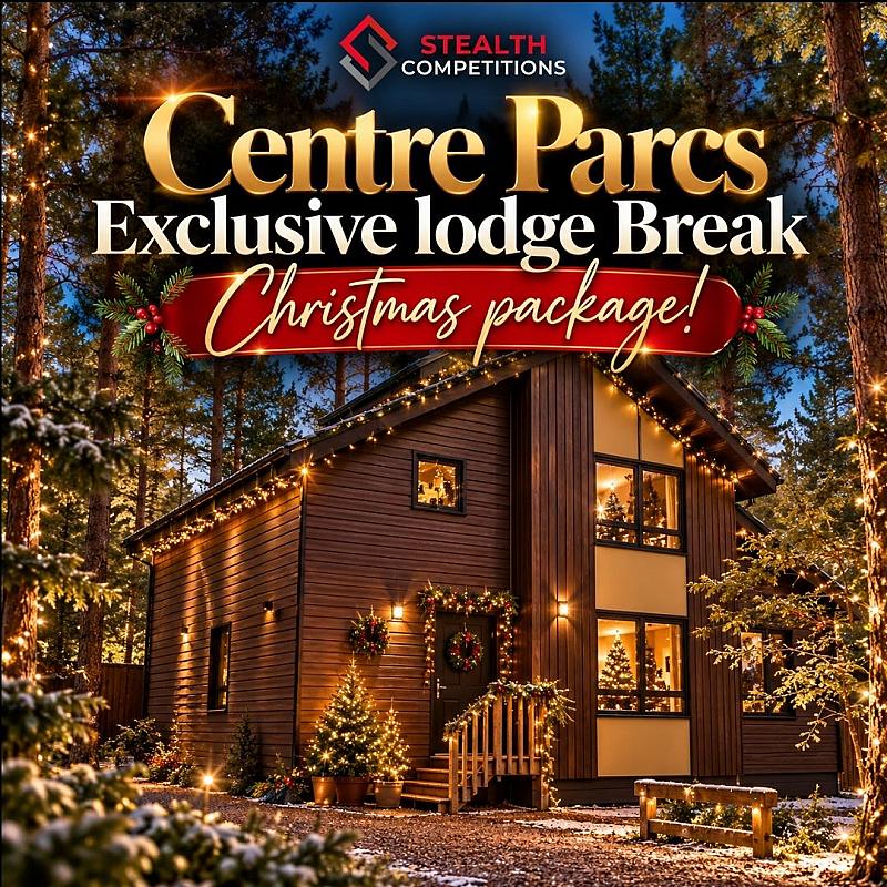 CENTRE PARCS CHRISTMAS FAMILY BREAK + £1,000 CASH!