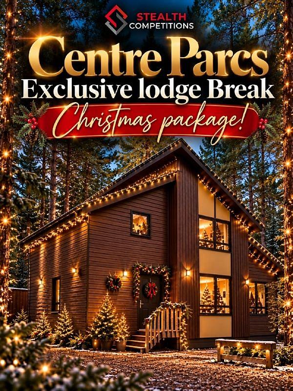 CENTRE PARCS CHRISTMAS FAMILY BREAK + £1,000 CASH!