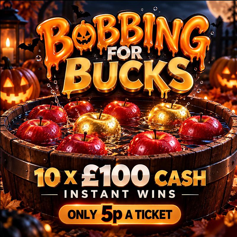 BOBBING FOR BUCKS! 