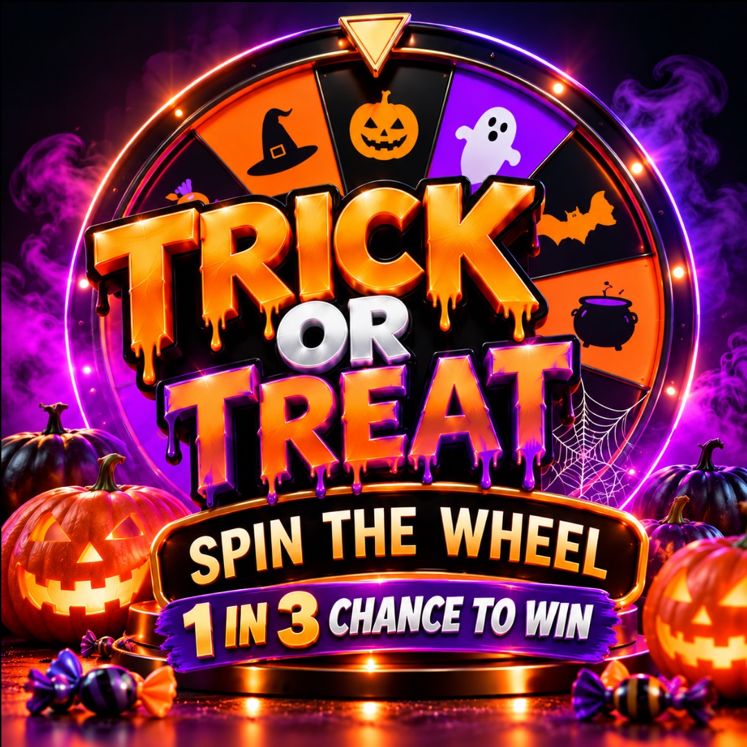 TRICK OR TREAT - SPIN TO WIN!