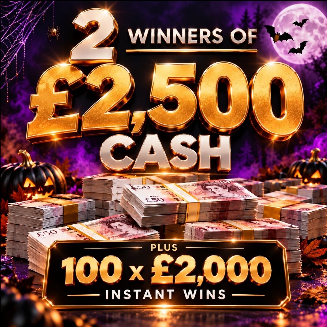 2 X £2,500 WINNERS WITH 100 X £2,000 INSTANTS!! 
