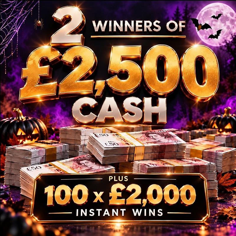 2 X £2,500 WINNERS WITH 100 X £2,000 INSTANTS!!!