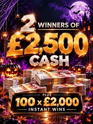 2 X £2,500 WINNERS WITH 100 X £2,000 INSTANTS!!!