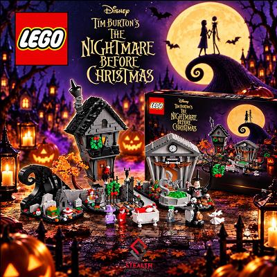 THE NIGHTMARE BEFORE CHRISTMAS LEGO SET!
