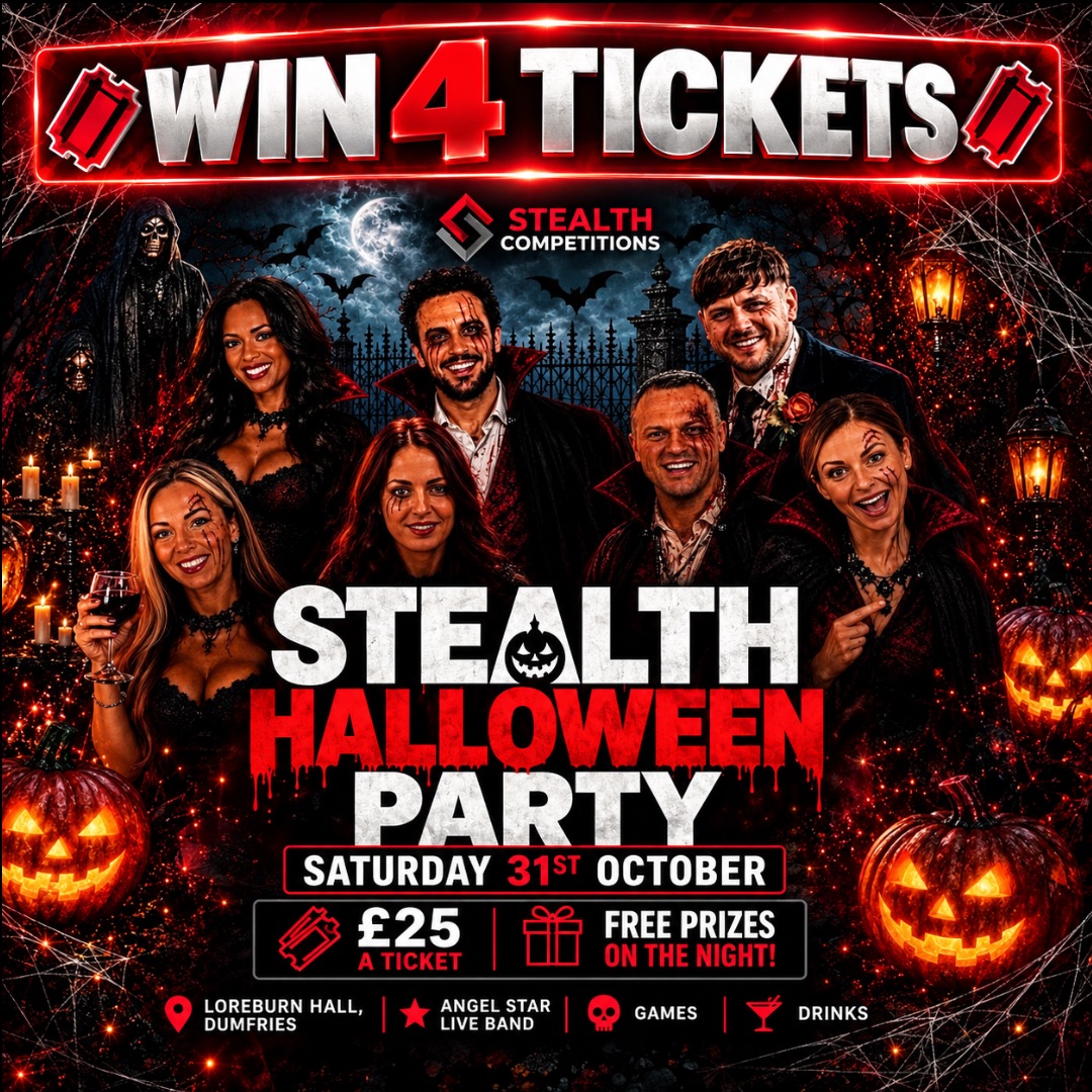 WIN 4 TICKETS TO OUR HALLOWEEN PARTY!!