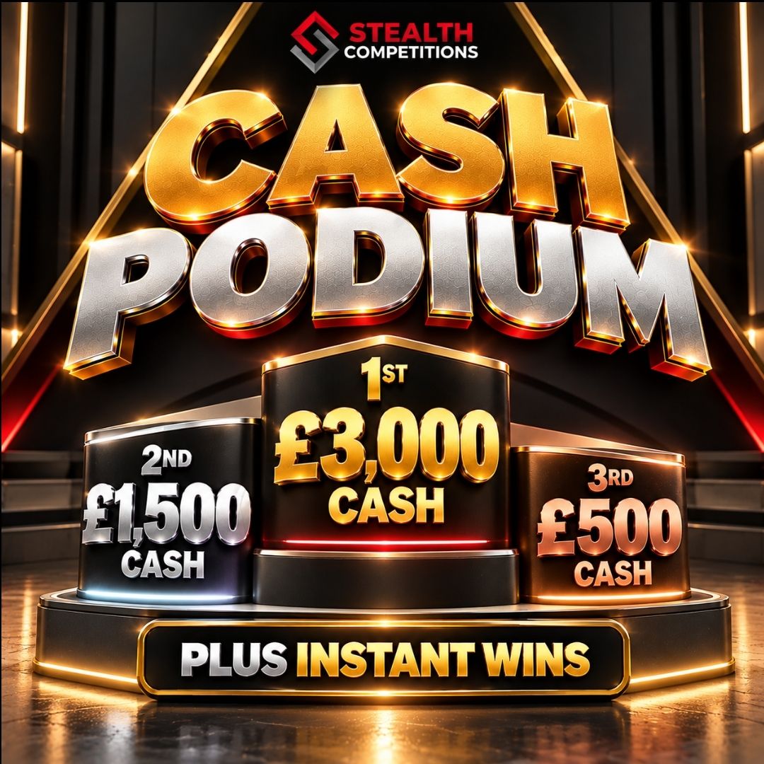 STEALTH CASH PODIUM!