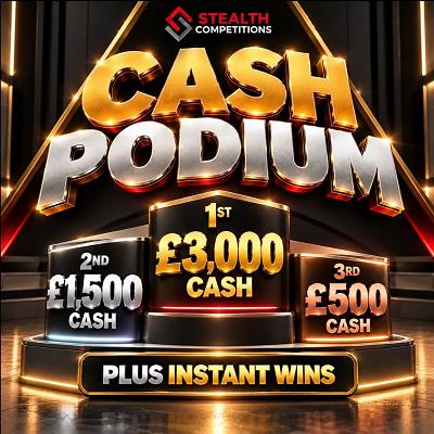 STEALTH CASH PODIUM!