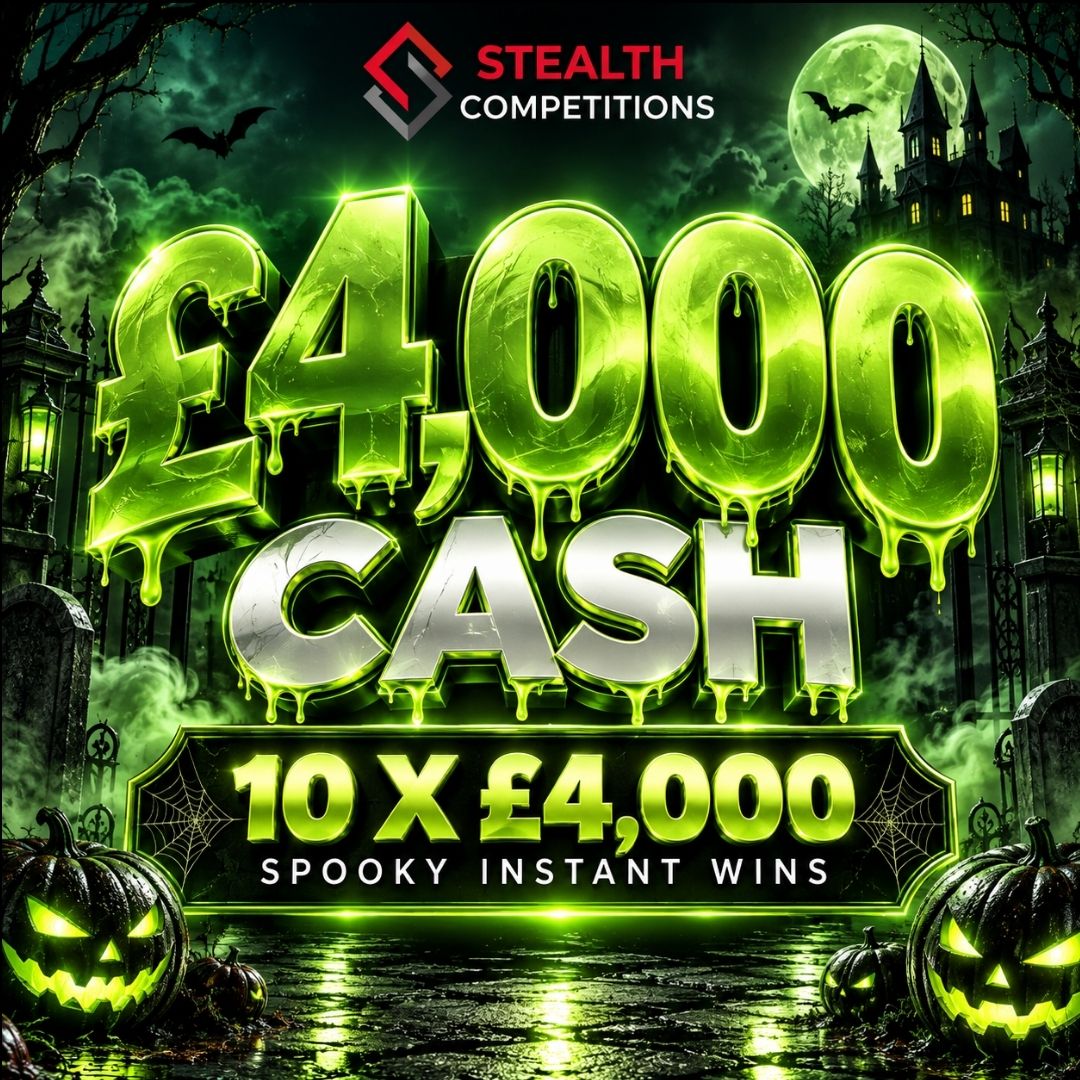 £4,000 CASH + 10 X £4,000 INSTANT WINS!