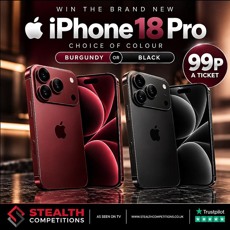 WIN THE BRAND NEW IPHONE 18 PRO!
