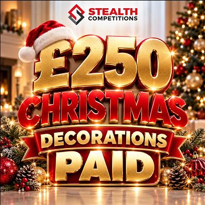🎄 £250 CASH - CHRISTMAS DECORATIONS PAID ✅