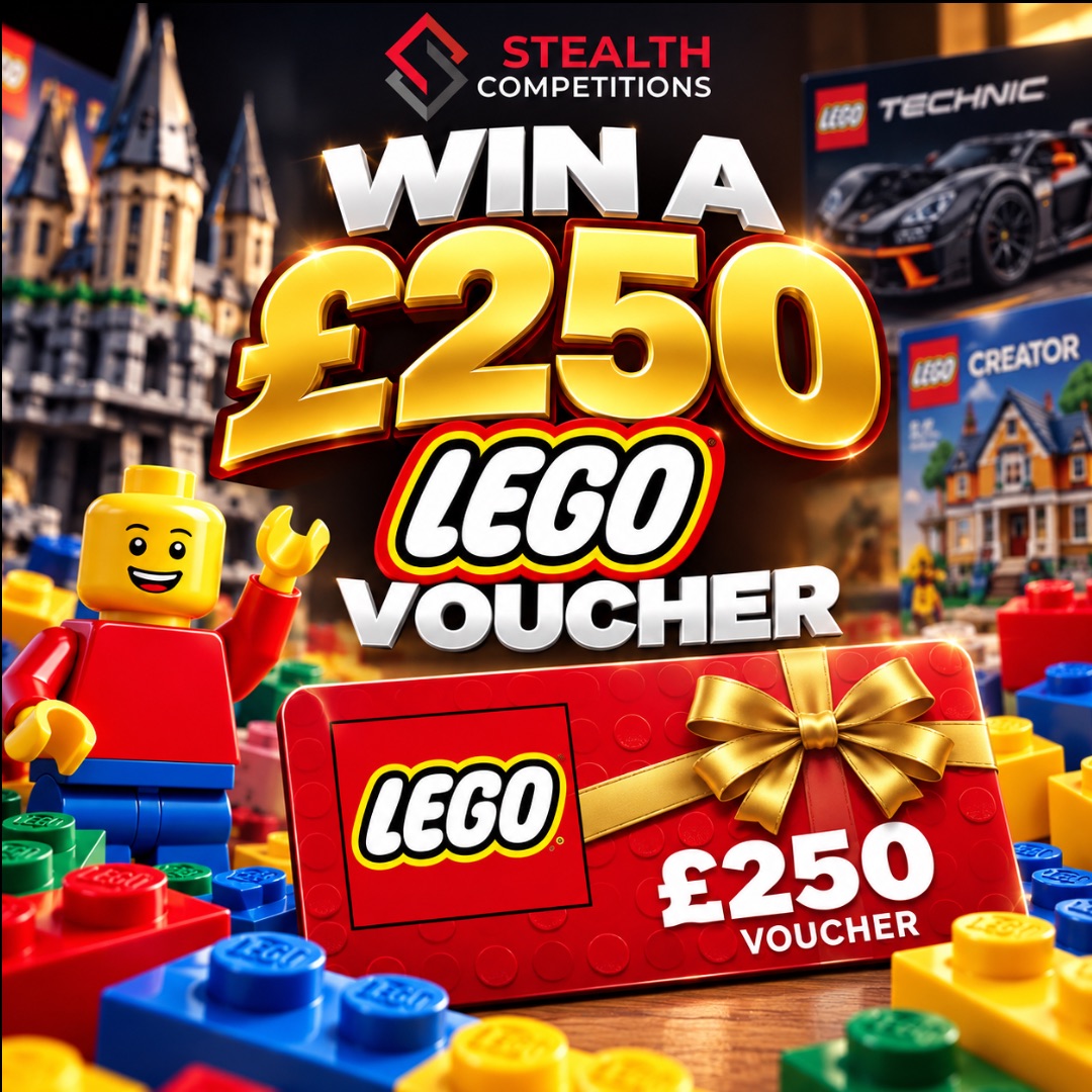 WIN A £250 LEGO VOUCHER!