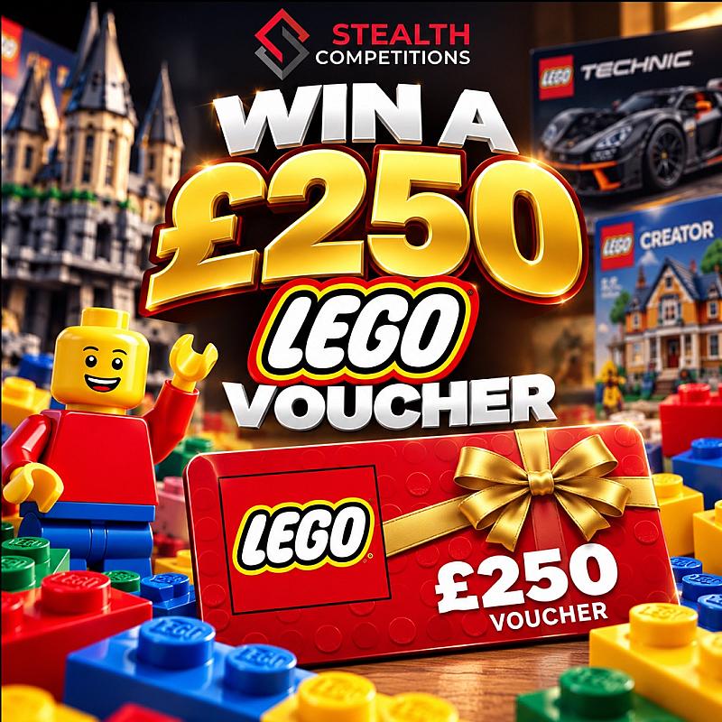 WIN A £250 LEGO VOUCHER!