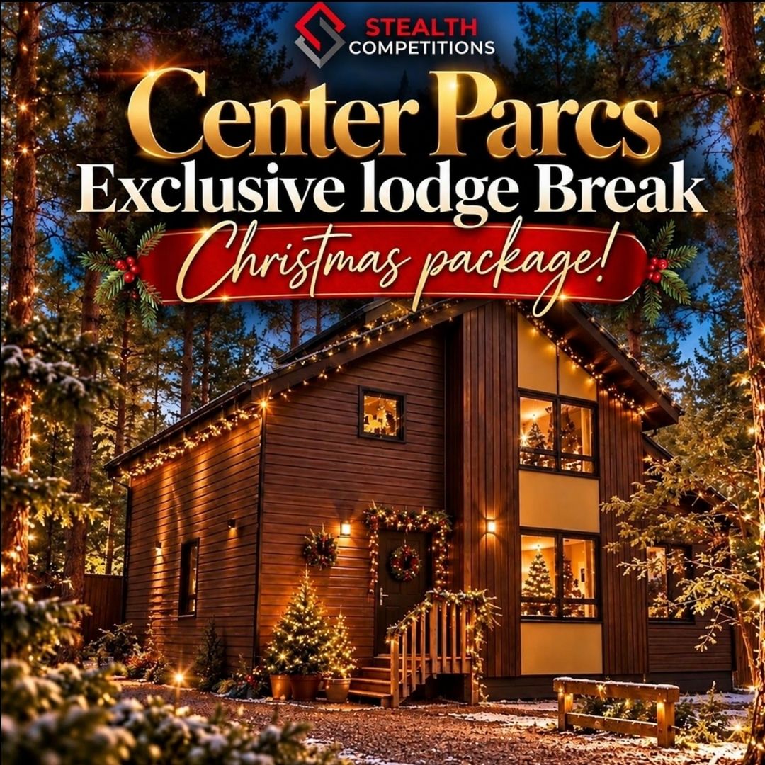CENTER PARCS CHRISTMAS FAMILY BREAK + £1,000 CASH!