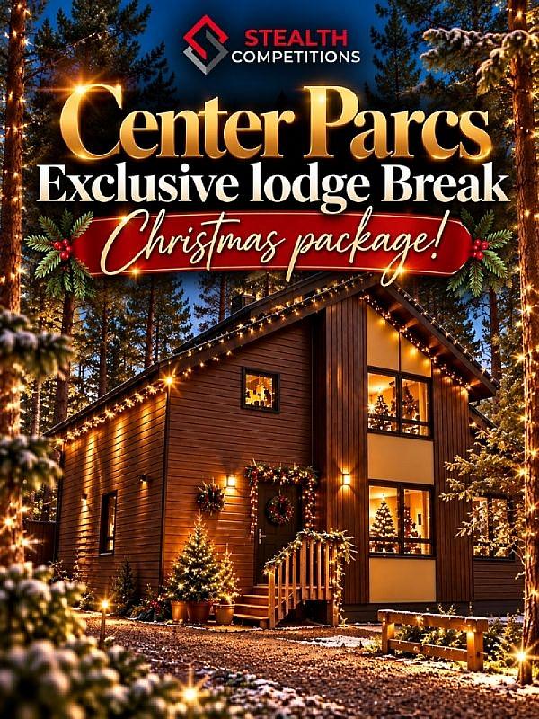 CENTER PARCS CHRISTMAS FAMILY BREAK + £1,000 CASH!