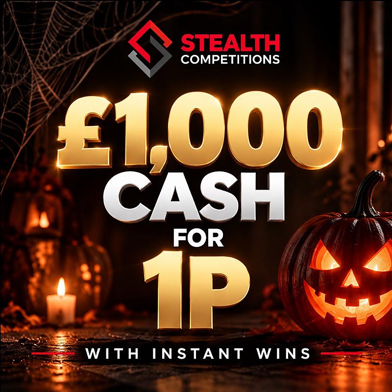 £1,000 CASH FOR 1P WITH INSTANT WINS!!  