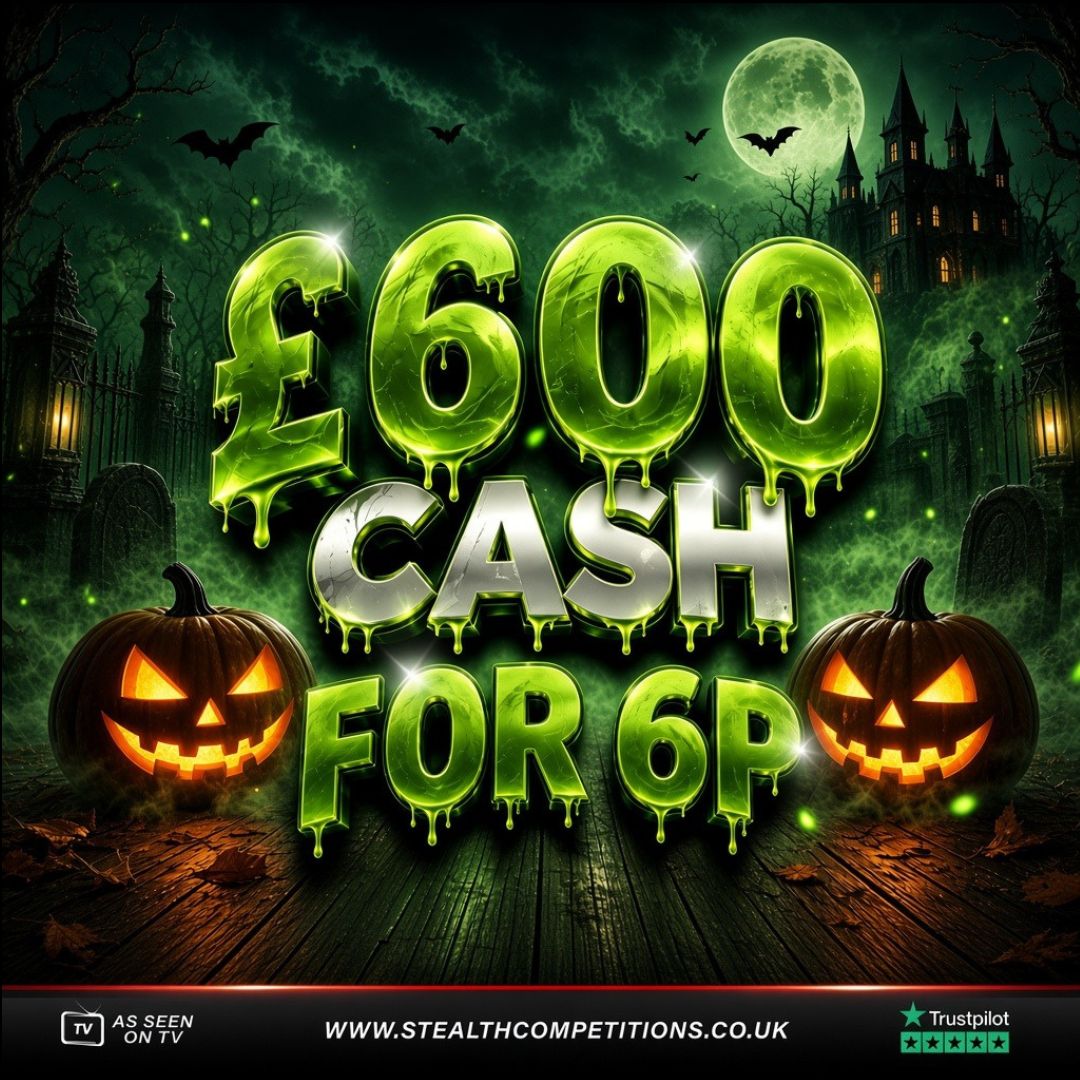 WIN £600 FOR 6P! 