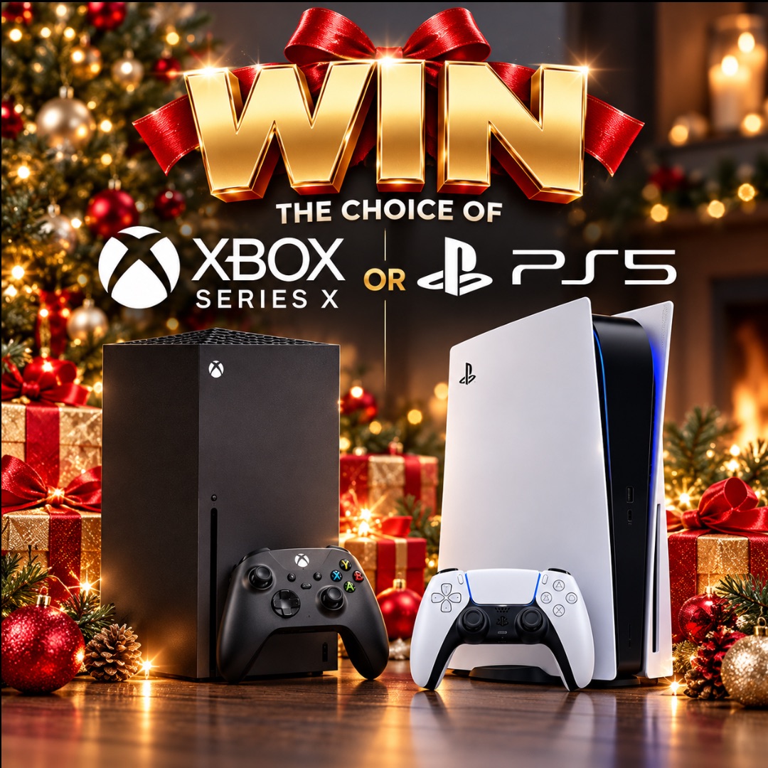 WIN AN XBOX X OR PS5!