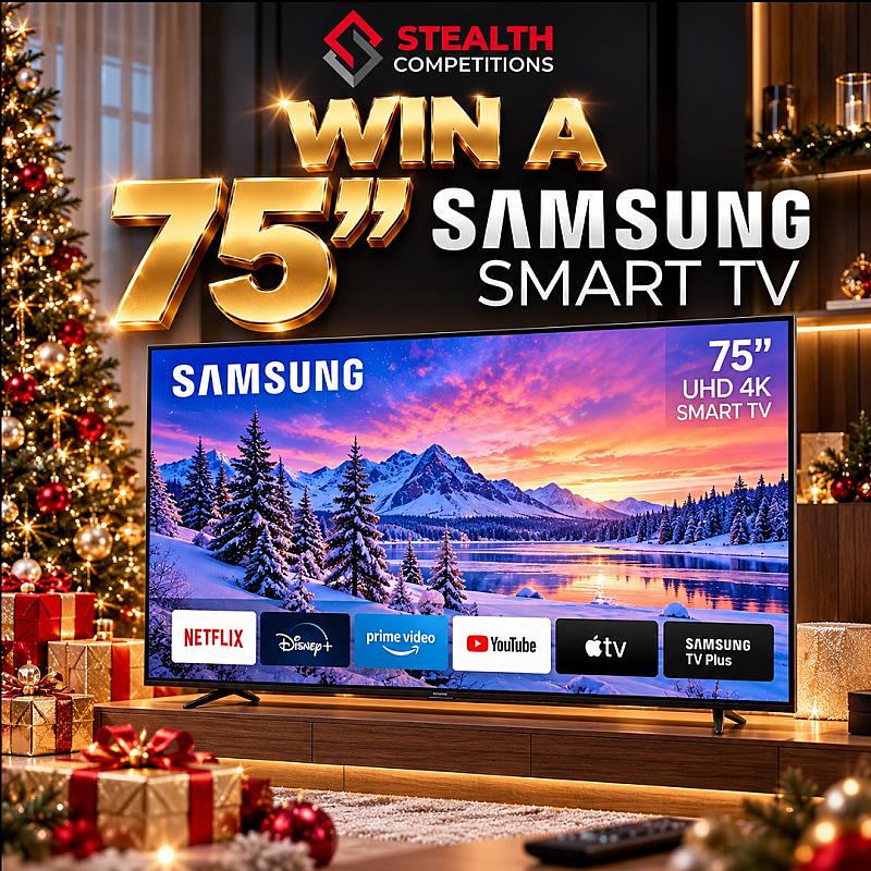 75 INCH SAMSUNG TV!