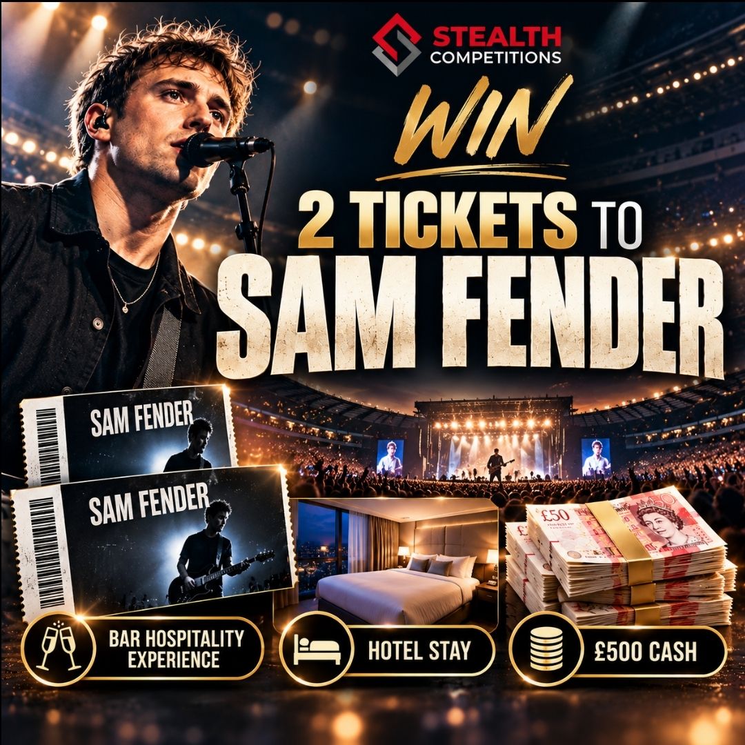 WIN 2 X BAR HOSPITALITY TICKETS TO SAM FENDER!