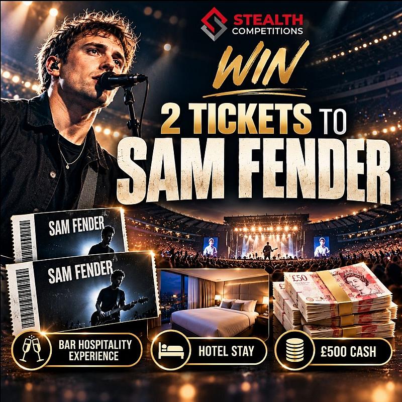 WIN 2 X BAR HOSPITALITY TICKETS TO SAM FENDER!