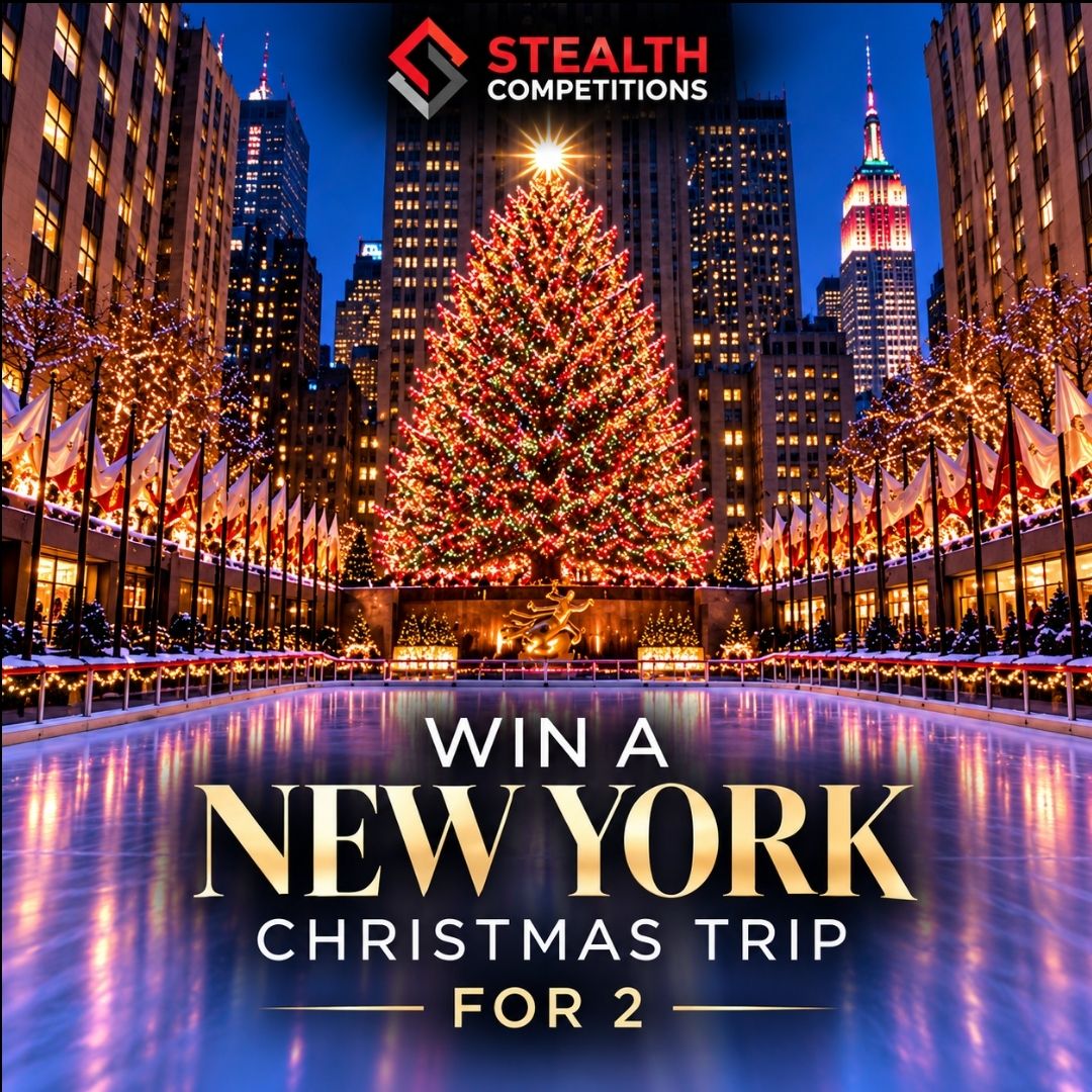 LOW ODDS CHRISTMAS TIME IN NEW YORK WITH £1,000 CASH!