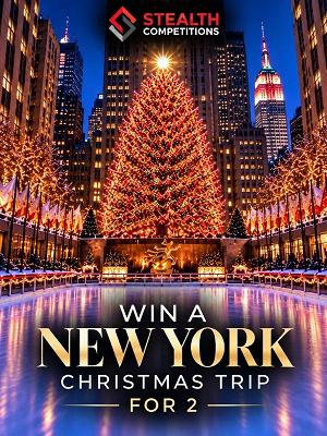 LOW ODDS CHRISTMAS TIME IN NEW YORK WITH £1,000 CASH!