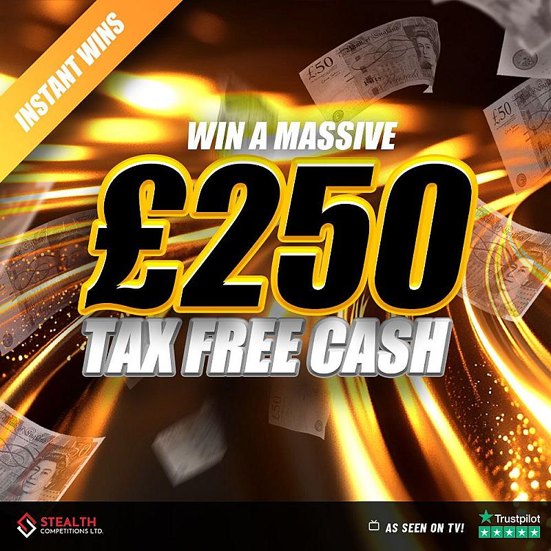 Competition Ps250-cash-with-instant-wins-for-2p | Stealth Competitions