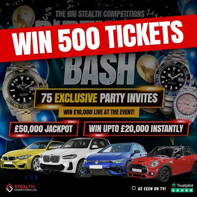 BIG BIRTHDAY BASH MINI RAFFLE - WIN 500 TICKETS - AUTO DRAW!  
