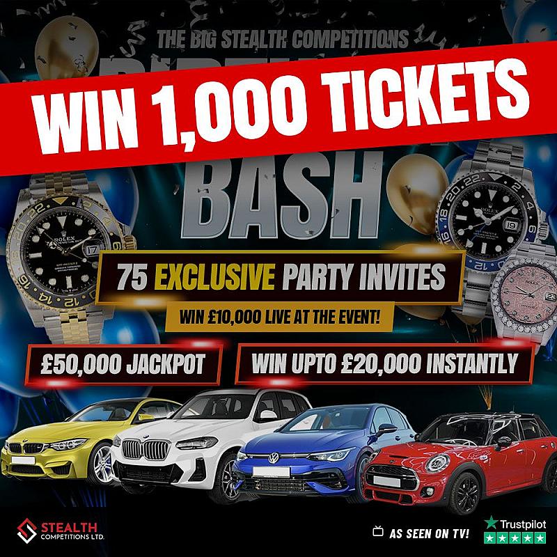 BIG BIRTHDAY BASH MINI RAFFLE - WIN 1,000 TICKETS! 