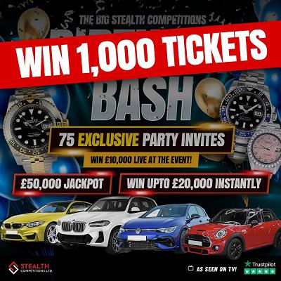 BIG BIRTHDAY BASH MINI RAFFLE - WIN 1,000 TICKETS! 