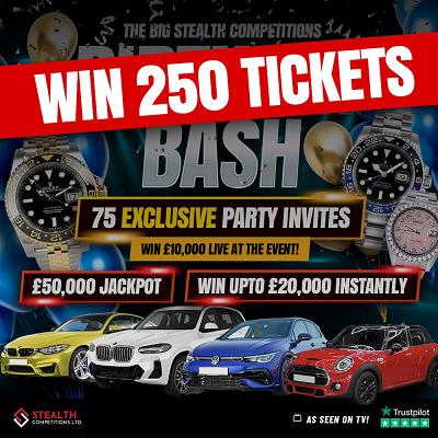 BIG BIRTHDAY BASH MINI RAFFLE - WIN 250 TICKETS!  
