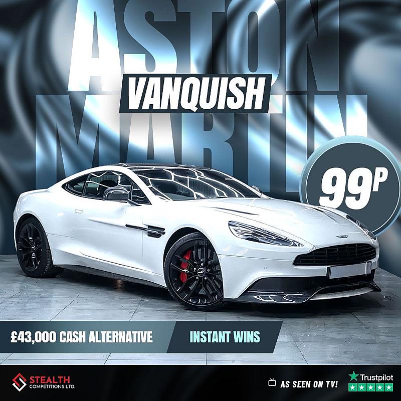 ASTON MARTIN VANQUISH WITH INSTANT WINS!