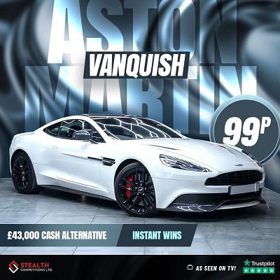 250 TICKETS INTO THE ASTON MARTIN DRAW!