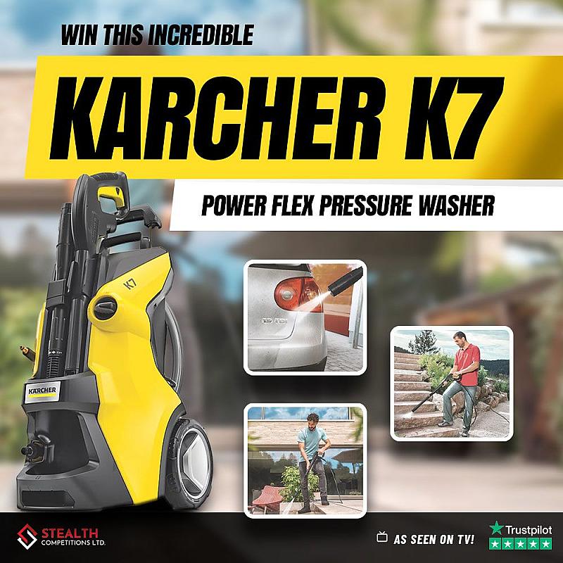 KARCHER K7 PRESSURE WASHER! 