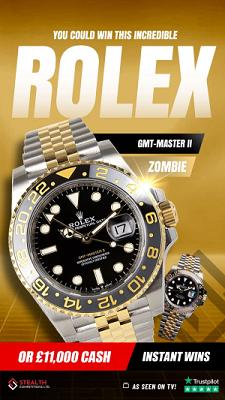 ROLEX ZOMBIE WITH INSTANT WINS  