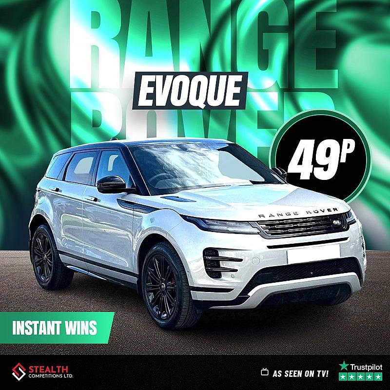 2021 RANGE ROVER EVOQUE WITH INSTANT WINS!