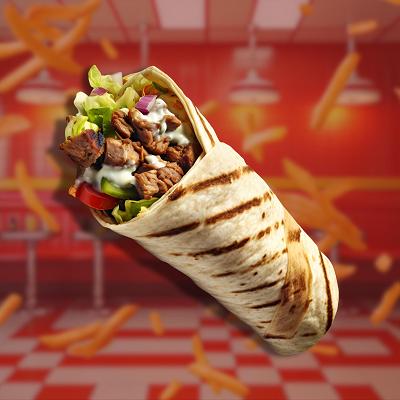 GARLIC KEBAB WRAP - £100 CASH 
