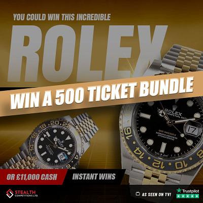 ROLEX ZOMBIE MINI RAFFLE - WIN 500 TICKETS! 